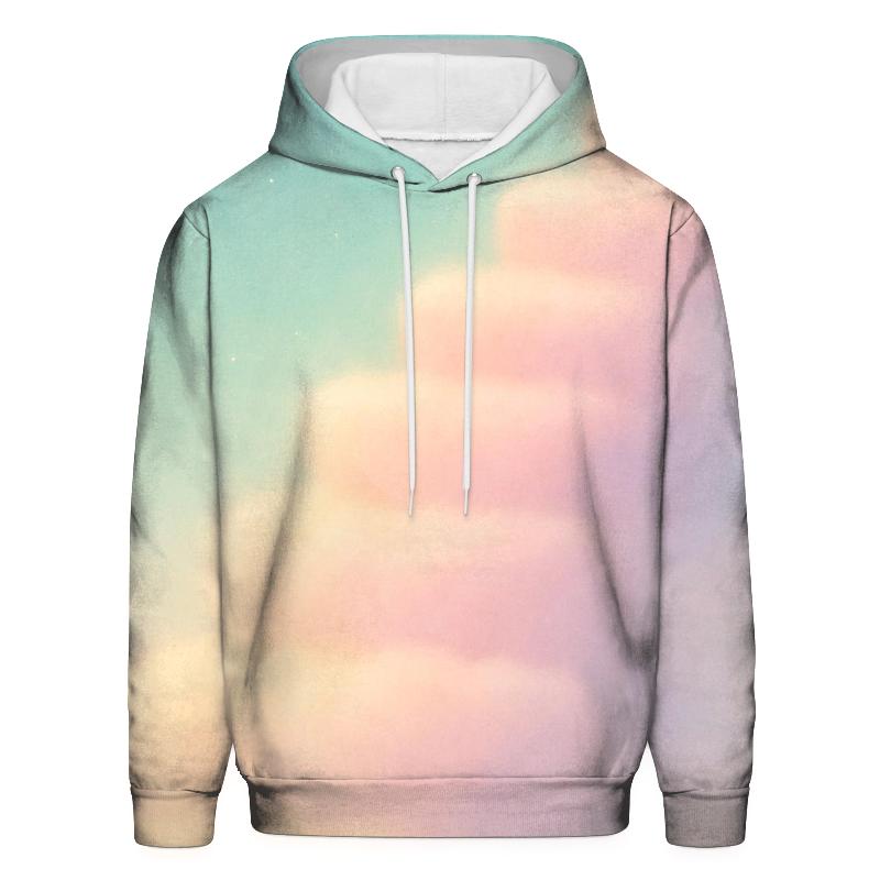 Pastel Cloud Stairway hoodies fashion