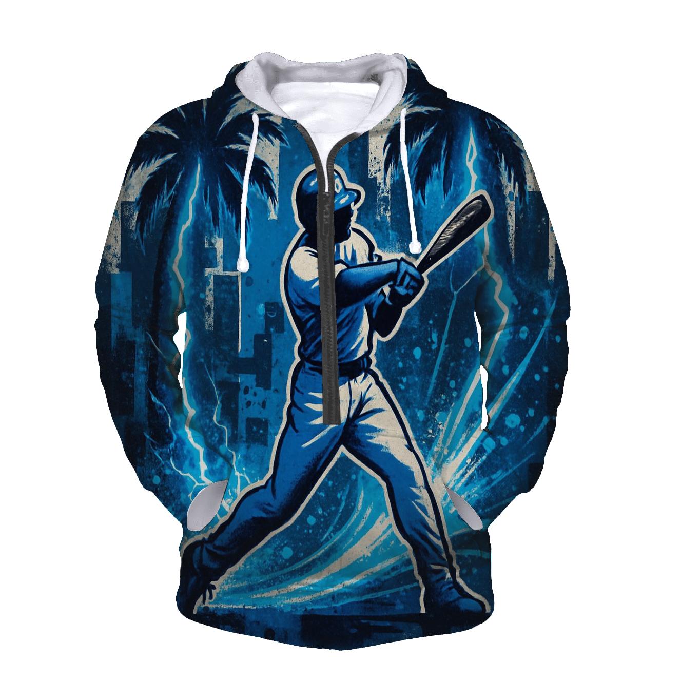 Electric Palm Tree Power Swing hoodie styles