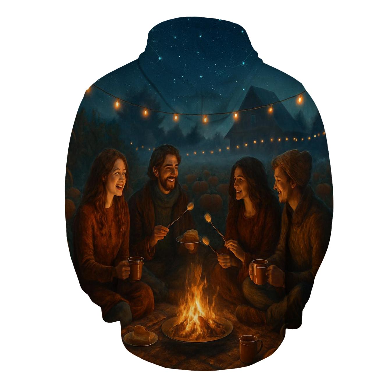 Starlit Pumpkin Patch Gathering hoodie styles