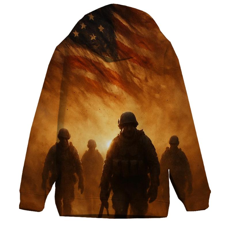 Rising From The Sand And Smoke premium hoodies