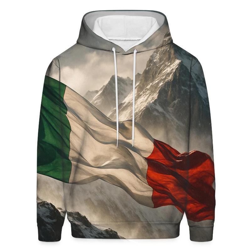 Italian Tricolor Alpine Winds hoodies fashion