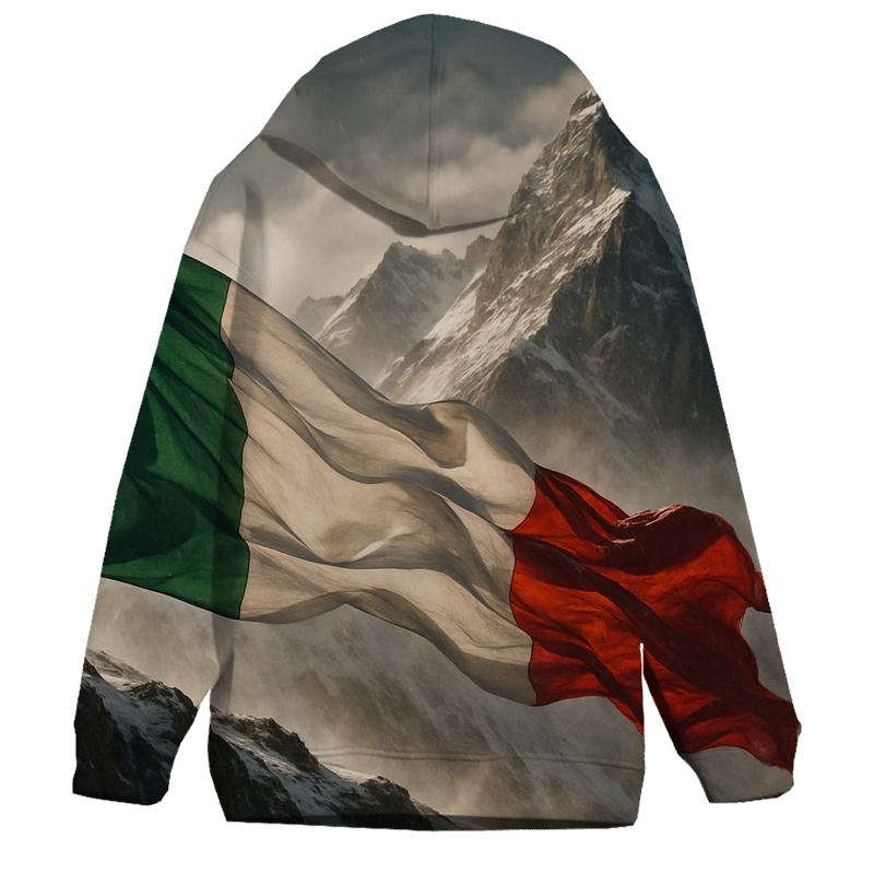 Italian Tricolor Alpine Winds hoodies fashion