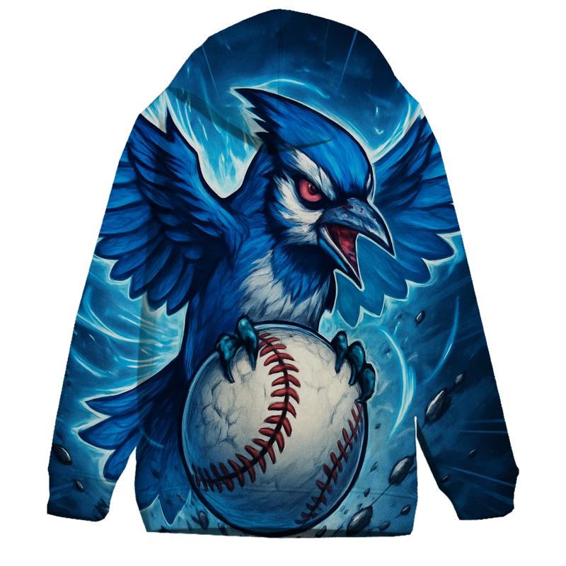 Feather Storm With Blue Jays Flight hoodie styles