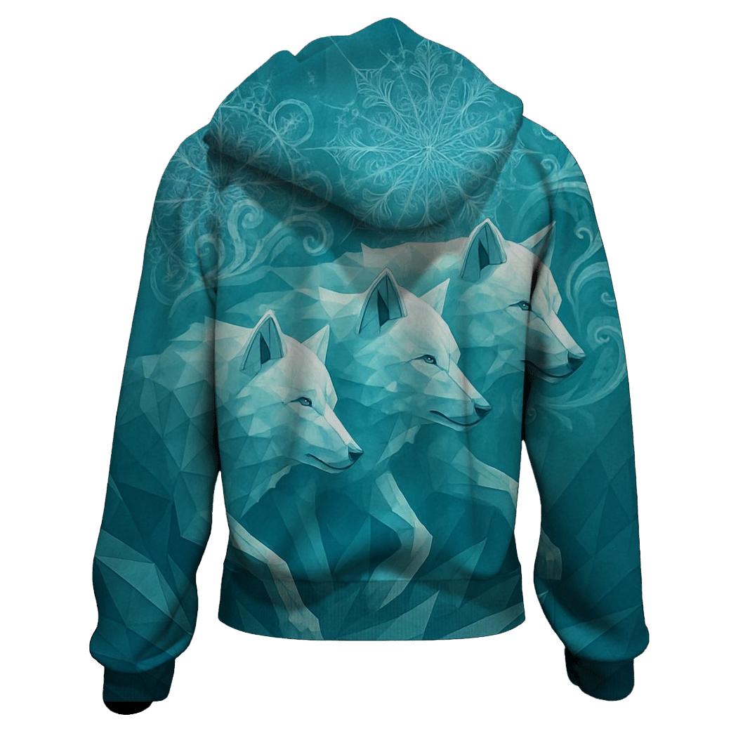 Fractal Ice Pack custom hoodies