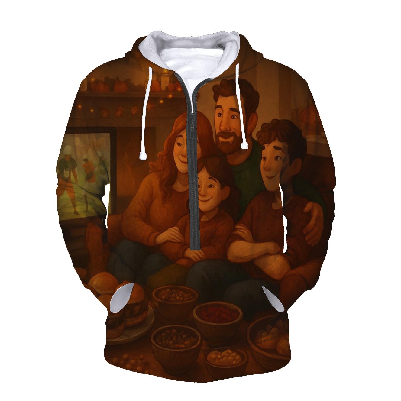 Cozy Couch Football And Feast designer hoodies