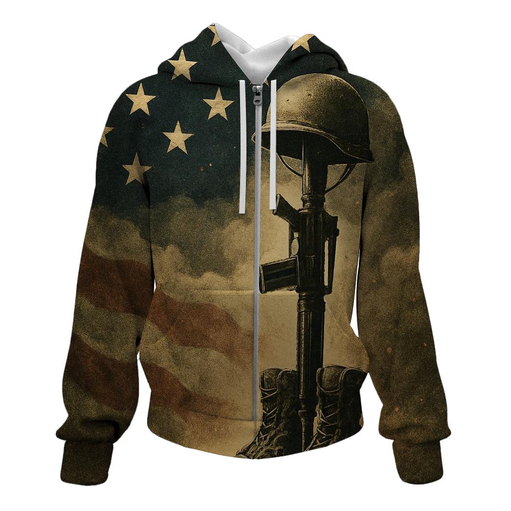 Silent Boots And Starlit Banner pullover hoodies
