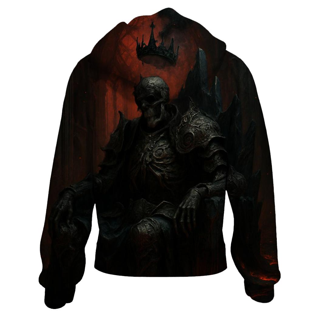 Throne Of The Hollow King embroidered hoodies