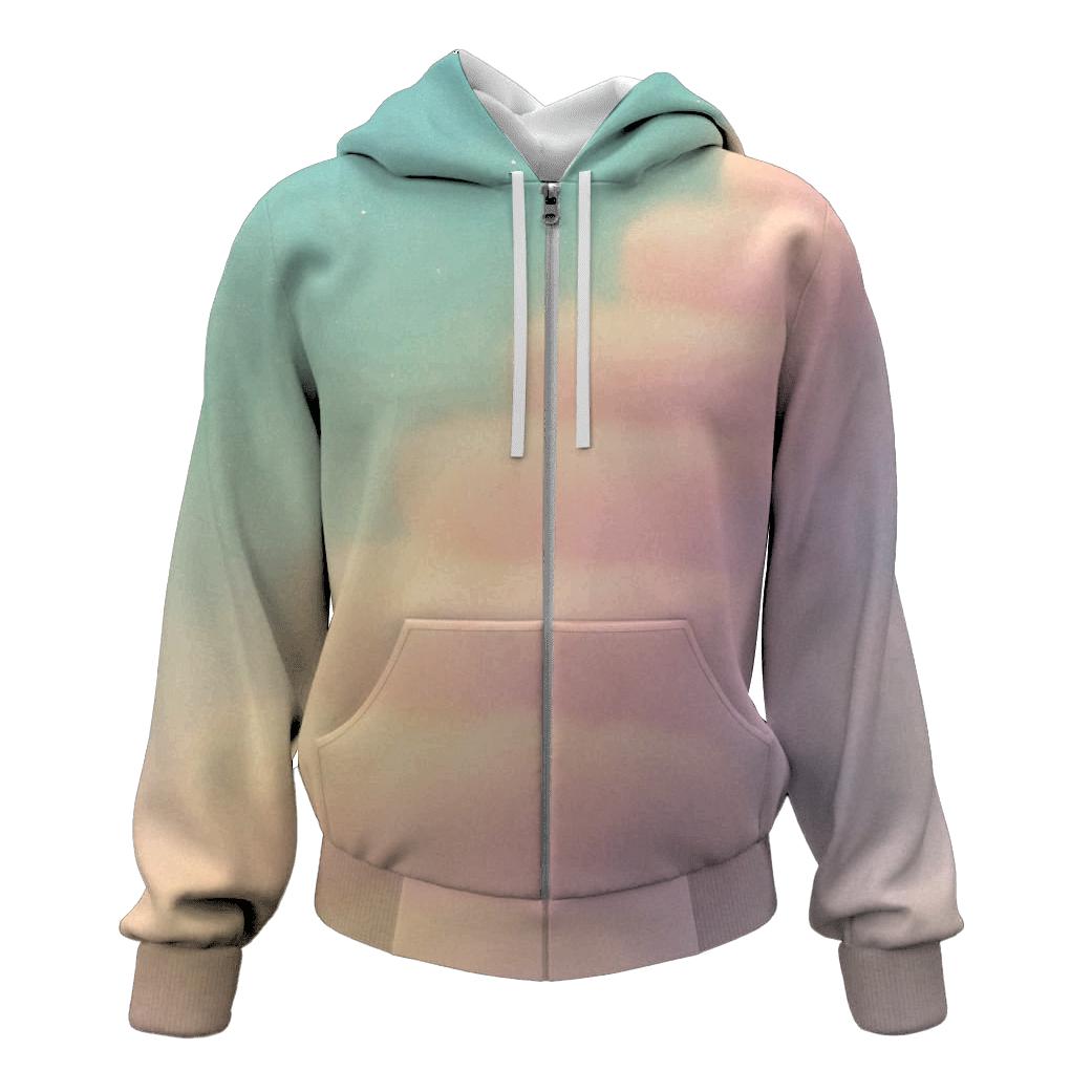 Pastel Cloud Stairway heavyweight hoodies