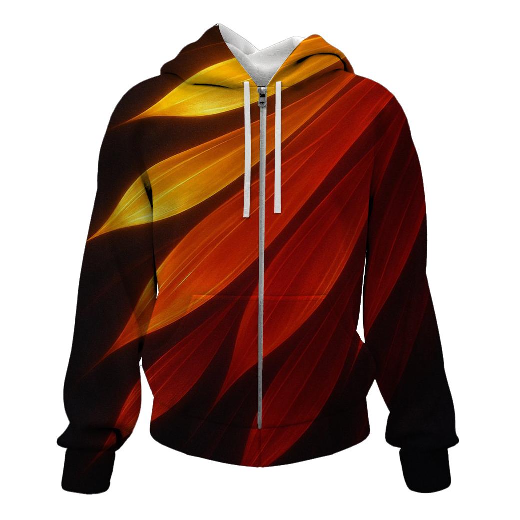 Solar Bloom Cascade hoodie styles