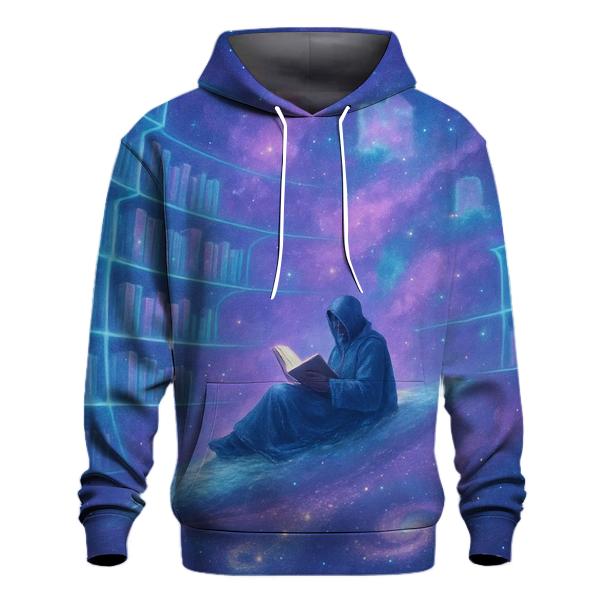 Celestial Library Drifting Above Orion designer hoodies