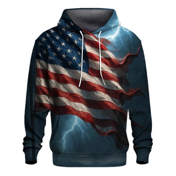 Stormfront Waving Glory printed hoodies