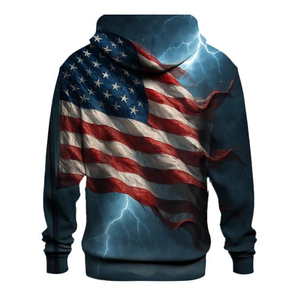 Stormfront Waving Glory printed hoodies