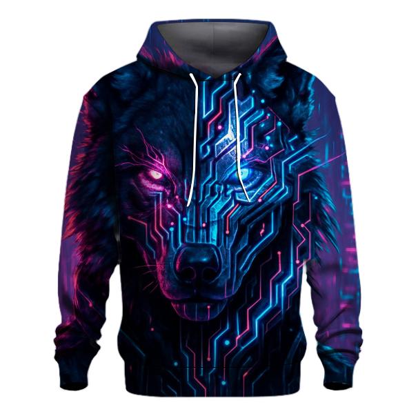 Neon Circuit Alpha hoodie styles