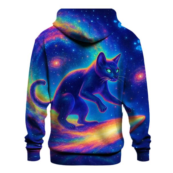 Nebula Tidal Wave Cat Surfer hoodie designs