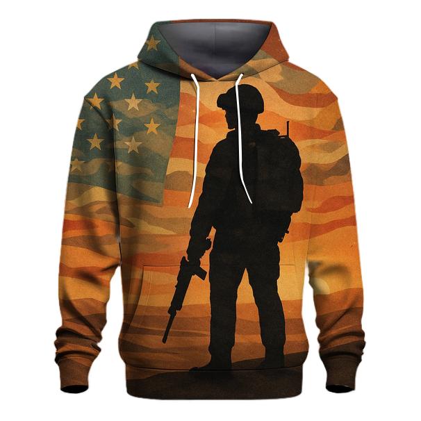 Desert Camo Stripes graphic hoodies