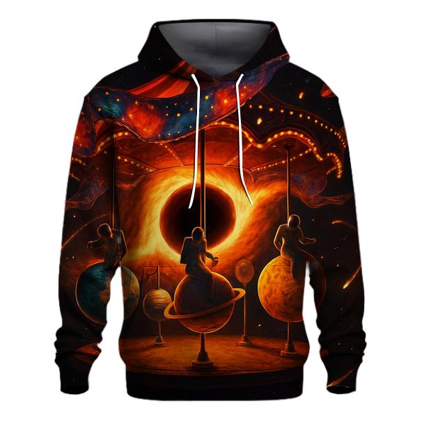 Black Hole Carnival Carousel hoodies fashion