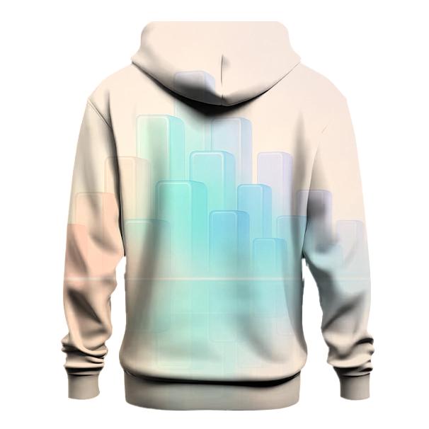 Soft Mirage Skyline Gradient custom hoodies