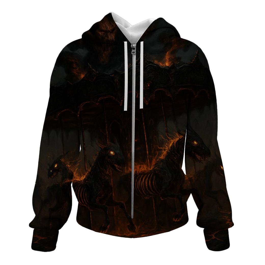 Infernal Carousel Of Bones hoodie styles