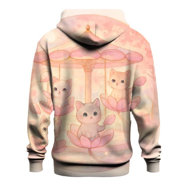 Blossom Carousel Cat Parade premium hoodies