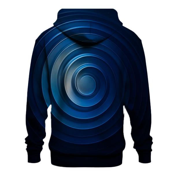 Chromatic Echo Rings zip-up hoodies
