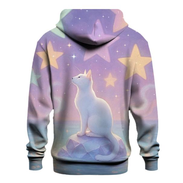Crystal Lagoon Stargazer Cat hoodie styles