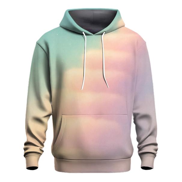 Pastel Cloud Stairway zip-up hoodies