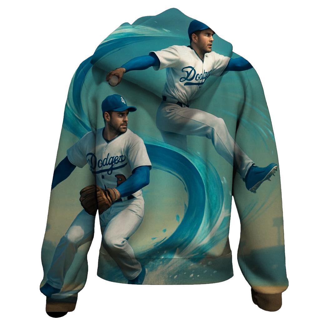 Pacific Tide Double Play Flow graphic hoodies