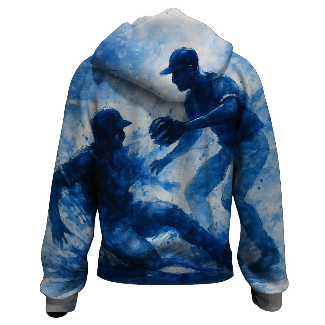 Winged Infield Clash With Blue Jays Spirit pullover hoodies