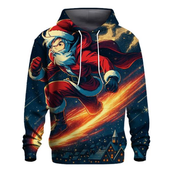 Midnight Santa Comet Ride hoodies fashion