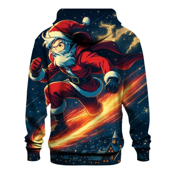Midnight Santa Comet Ride hoodies fashion