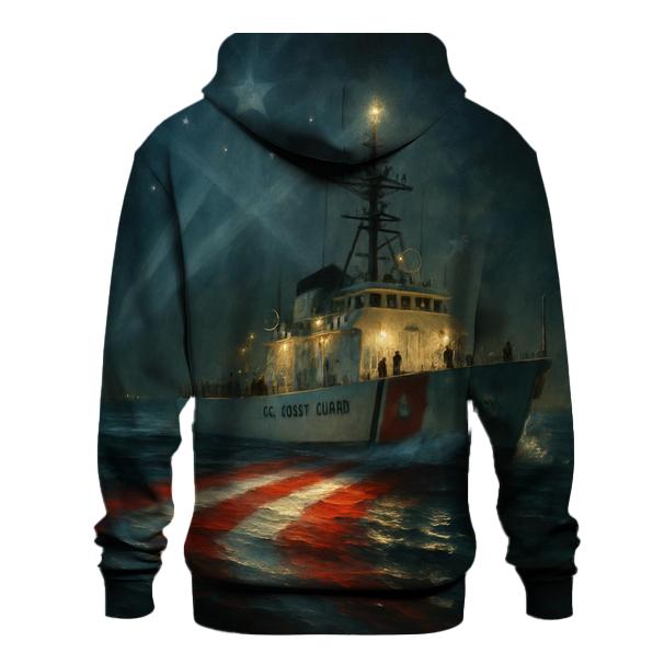 Guardian Of The Harbor Flaglight printed hoodies