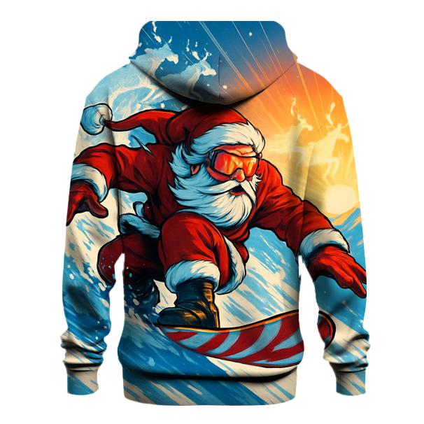 Snowboard Santa Avalanche Rush custom hoodies