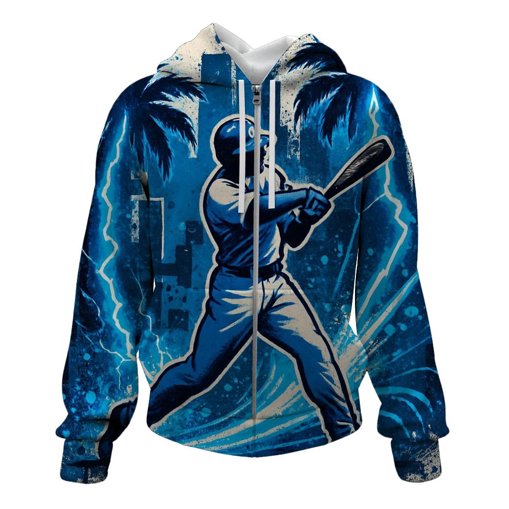 Electric Palm Tree Power Swing designer hoodies