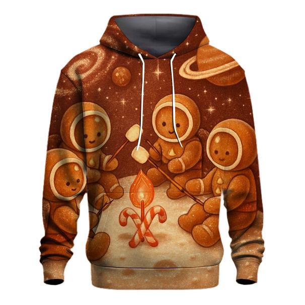 Gingerbread Galaxy Campfire lightweight hoodies