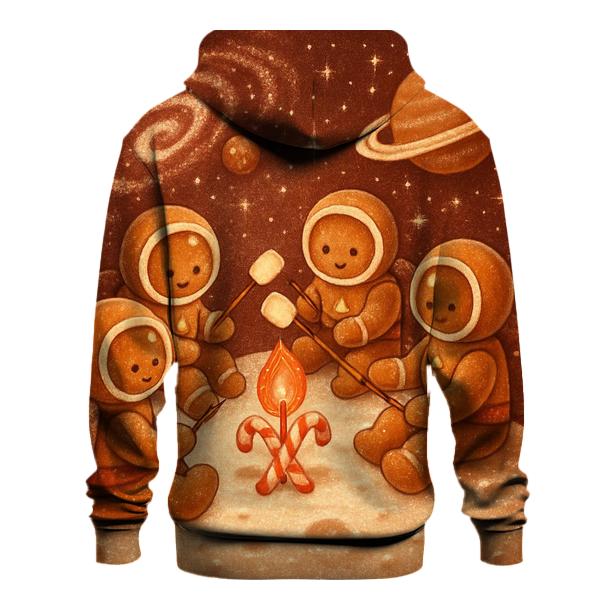 Gingerbread Galaxy Campfire lightweight hoodies