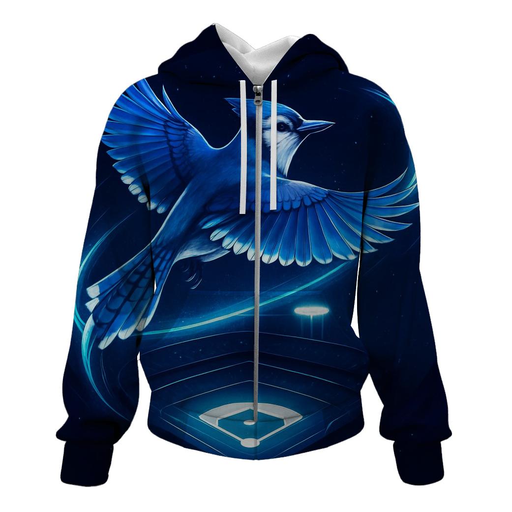 Blue Jay Orbit Over The Diamond hoodies fashion