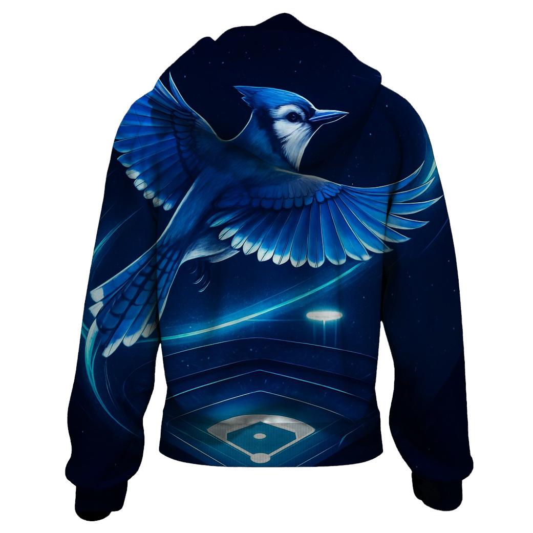 Blue Jay Orbit Over The Diamond hoodies fashion