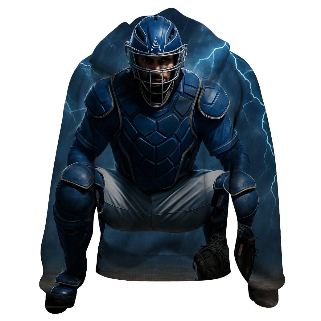 Stormfront Catchers Wall printed hoodies