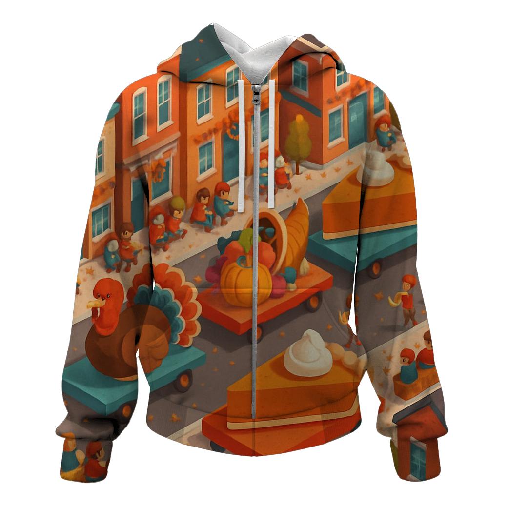 Tiny Town Thanksgiving Parade heavyweight hoodies