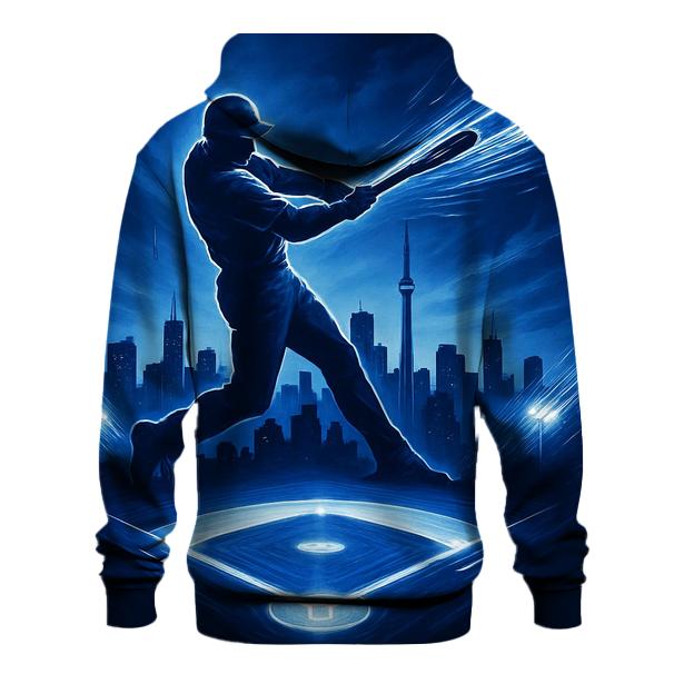 Blue Jays Skyline Diamond Surge printed hoodies