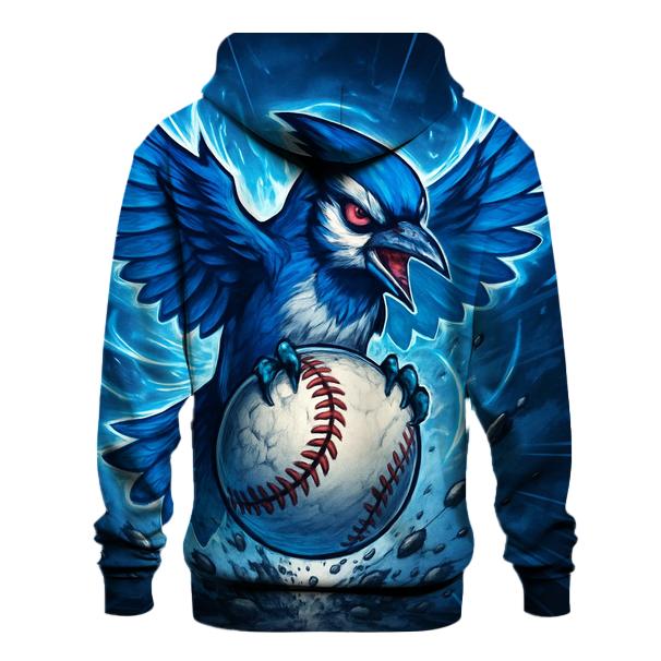 Feather Storm With Blue Jays Flight custom hoodies