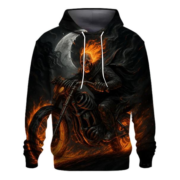 Motor Wraith Of The Iron Eclipse heavyweight hoodies
