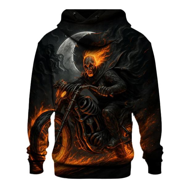 Motor Wraith Of The Iron Eclipse heavyweight hoodies
