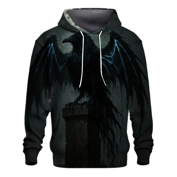 Raven Court Of The Shattered Moon printed hoodies