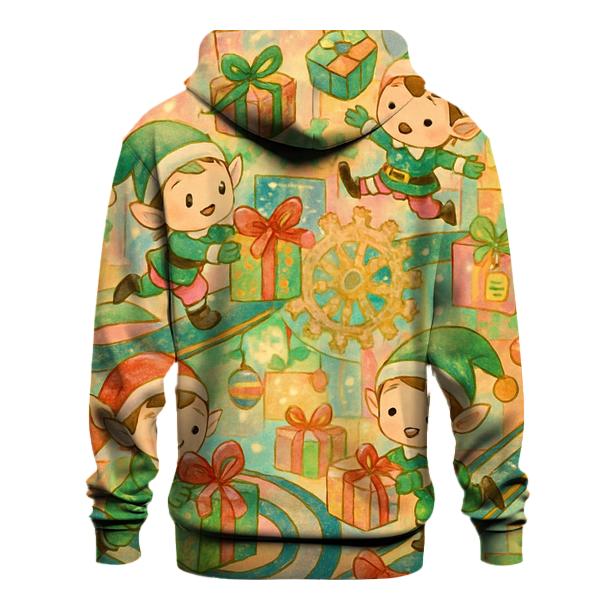 Elves Midnight Gift Wrapping Factory hoodie styles