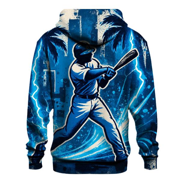 Electric Palm Tree Power Swing custom hoodies