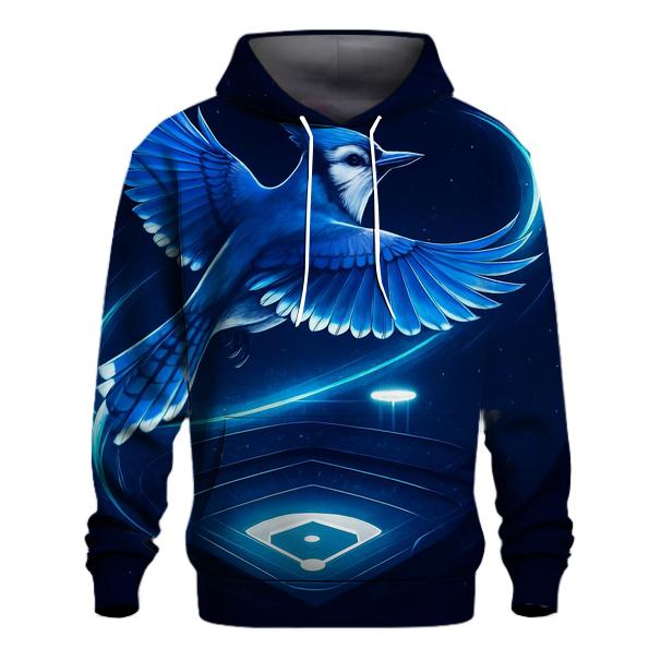 Blue Jay Orbit Over The Diamond designer hoodies