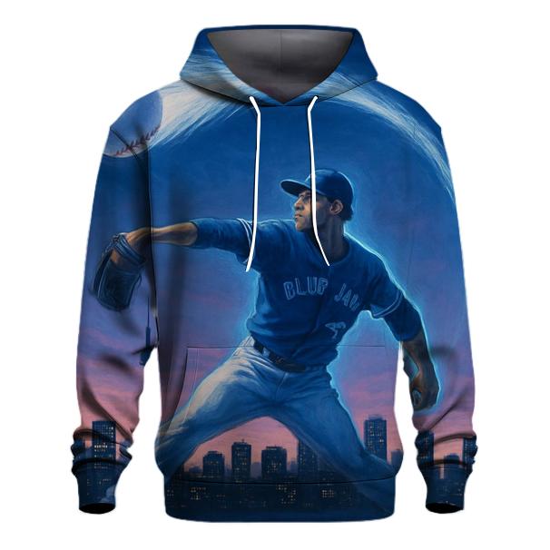 Skyline Curveball Arc Blue Jays Style zip-up hoodies