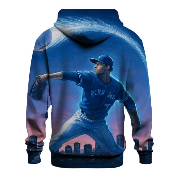 Skyline Curveball Arc Blue Jays Style zip-up hoodies