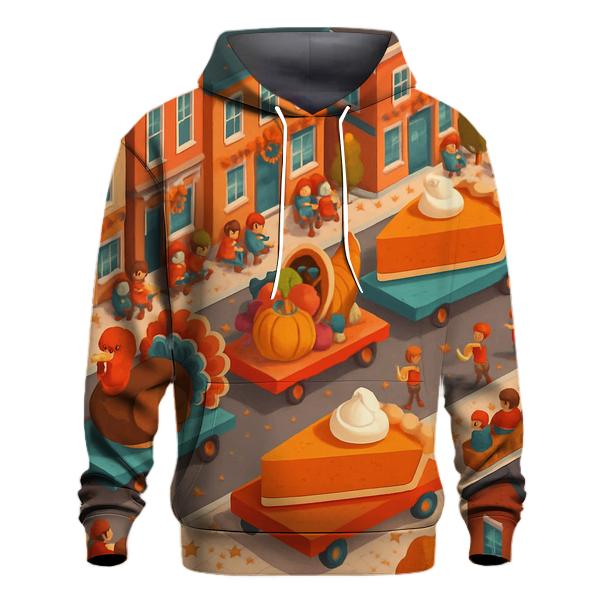 Tiny Town Thanksgiving Parade designer hoodies